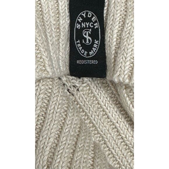 TODD SNYDER LINEN CREWNECK SWEATER in Bisque NWT Size XXL - Picture 9 of 10